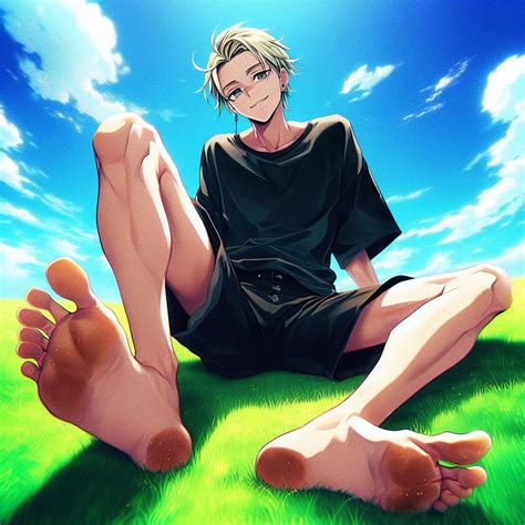 hanime feet|anime boy feet.